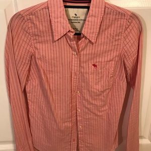 Striped Abercrombie Button Down